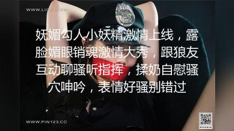 妩媚勾人小妖精激情上线，露脸媚眼销魂激情大秀，跟狼友互动聊骚听指挥，揉奶自慰骚穴呻吟，表情好骚别错过